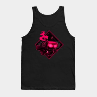 FNF CUPHEAD INDIE CROSS NIGHTMARE Cuphead remaster art Tank Top